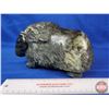 Image 2 : Musk Ox : Soapstone Sculpture (5"H) (SEE PICS!)  (Listing & Descriptions are a GUIDE ONLY and are su