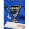 Image 2 : Art Deco Style Forbes Silver Plated Cream & Sugar Set (Hamilton Canada) (SEE PICS!)  (Listing & Desc