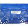 Image 8 : Floral Etched Crystal Bowl w/Rogaska Crystal Brandy Snifters (6) & Birks Silver Plate Sherry Tag  Bo