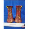 Image 2 : Medalta Potteries Vases (2) (7-1/4"H) (SEE PICS!)