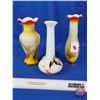 Image 2 : Handblown Glass Vases (3) : Murano & Dalian (SEE PICS!)