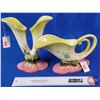 Image 1 : Vintage Hull Pottery "Woodland" (2) : Cornucopia W-10 & Double Bud Vase W-15 (SEE PICS!)