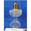 Image 1 : Coal Oil Lamp : Washington Drape Aladdin Model B  (Note : No Chimney & Missing Parts) (Total Height