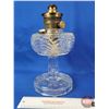Image 2 : Coal Oil Lamp : Washington Drape Aladdin Model B  (Note : No Chimney & Missing Parts) (Total Height