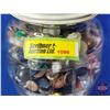 Image 8 : Large Jar of Vintage Buttons (8"H) (SEE PICS!)