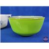 Image 2 : Vintage Kitchen Bowls (3): Glasbake Soup, Fireking Mixing & Pyrex "Colonial Mist" 472 (SEE PICS!)