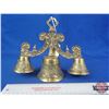 Image 2 : Vintage Brass Bell Trio (7"H) (SEE PICS!)