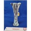 Image 1 : Bournique Slag Glass Vase (c.1910) (10-1/4"H) (SEE PICS!)