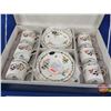Image 2 : Aynsley "Somerset" Mokka Cup & Saucer Set w/Presentation Box (3"H x 14-1/2"W x 10-3/4"D) (SEE PICS!)