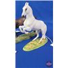 Image 2 : Franklin Mint Horses "The Great Horses of the World" Series (5) : Lipizzaner, Thoroughbred, Andalusi