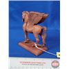 Image 2 : Franklin Mint Horse : Terra Cotta (c.1987) (SEE PICS!)