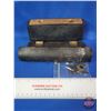 Image 1 : Victorian Leather Cartridge Pouch "Fraziers Patent 1872 Issued 1878 Ridabock & Company"  (4-1/2"H x