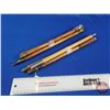 Image 1 : Vintage 3 Part Wooden Gun Cleaning Rods (2)  (SEE PICS!)