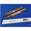Image 2 : Vintage 3 Part Wooden Gun Cleaning Rods (2)  (SEE PICS!)