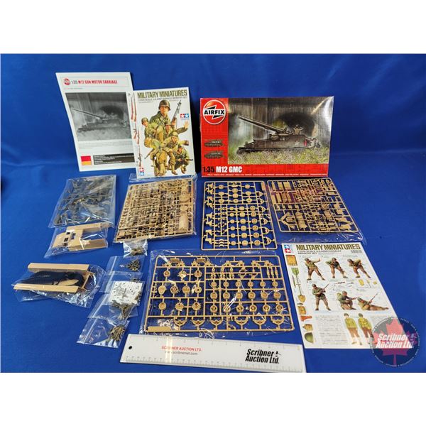 Model Kit : M12 GMC Tank (Scale 1:35) (Airfix) (SEE PICS!)