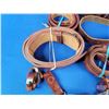 Image 9 : Brown Leather Holster, Shoulder Straps & Accessories (Mainly RCMP) (SEE PICS!)