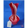Image 8 : Vintage Blown Glass Art Vases (3) (Tallest Measures : 8-1/2"H) (SEE PICS!)