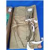 Image 8 : Military Collector Combo : Canada Broad Arrow Sleeping Bag Covers (2), Yard Photo, Tea Ration Tin, e