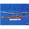 Image 2 : Decorative Replica Talwar Style Sword with Sheath "Made in India" (35"L) (SEE PICS!)