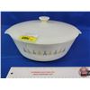 Image 2 : Fireking Candle Glow 3qt Covered Dish (SEE PICS!)