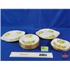 Image 2 : Royal Albert "Tea Rose" China (15 Total Pieces) : Bread Plates, Dessert Plates & Cake Plates (SEE PI