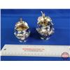 Image 2 : Charles Weale (English) Sterling Silver Cream & Sugar Set c.1920 (SEE PICS !)