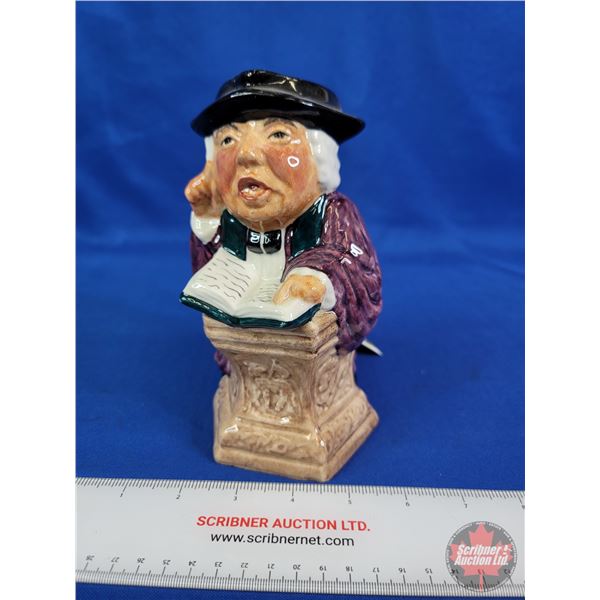 Roy Kirkham Pottery  Jug "Jolly Vicar" (7"H) (SEE PICS!)