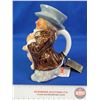 Image 2 : Roy Kirkham Pottery Jug "England Squire" (7"H) (SEE PICS!)