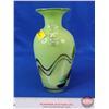 Image 2 : Dalian Art Glass Vase (8"H) (SEE PICS!)