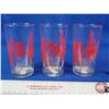 Image 2 : Glass Tumblers w/Asian Motif (3) (SEE PICS!)
