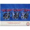 Image 1 : Glass Tumblers Dancer Motif (3) (SEE PICS!)