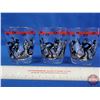 Image 2 : Glass Tumblers Dancer Motif (3) (SEE PICS!)