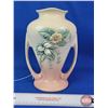 Image 1 : HULL Pottery Vase/Urn "Wildflower" : Double Handle (9-1/4"H)  (SEE PICS!)