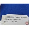 Image 8 : HULL Pottery : Blossom Flite : Green Cornucopia (6-1/2"H)  (SEE PICS!)