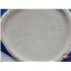 Image 8 : HULL Pottery : Rare Green Swan Planter (10-1/4"H)  (SEE PICS!)