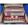 Image 2 : Vintage Frontaline 120 Accordion in Carry Case  (Case Measures : 9"H x 21"W x 17-1/2"D) (SEE PICS!)