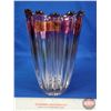 Image 2 : Federal Glass Iridescent Starburst Vase (8"H) (SEE PICS!)