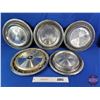 Image 2 : Chrome Wheel Covers (5) (SEE PICS!)