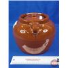 Image 2 : Medalta No.4 Bean Pot (7-1/2"H) (Note : Ill Fitting Lid) (SEE PICS!)