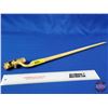 Image 1 : Painted Bayonette (Brass Color Paint) (SEE PICS!)