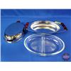 Image 8 : Glo-Hill Chrome/Bakelite Serving Dish (Lid & Insert) (SEE PICS!)