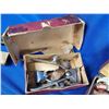 Image 2 : Vintage Shaving Collector Combo : Variety of Razors, Shaving Brush, Glasses, Pocket Watch Case, etc