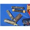 Image 8 : Vintage Shaving Collector Combo : Variety of Razors, Shaving Brush, Glasses, Pocket Watch Case, etc
