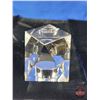 Image 25 : Ladies Black & White Collector Combo : Rosenthal Crystal Votive, Mastercraft Purse, Sacha Purse, Nec
