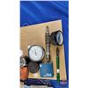 Image 2 : Petroliana Collector Combo : Large Variety of Ephemera, Parts, Gauge, Maps, Oiler, etc (SEE PICS!)