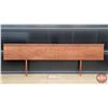 Image 2 : Mid-Century Modern Wooden Headboard (106"W) (SEE PICS!)