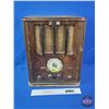 Image 2 : Table Top Wood Box Short Wave & Standard Broadcast Radio (Not Tested) (17-1/2"H x 14"W x 10"D)