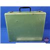 Image 21 : Vintage Elna Supermatic Sewing Machine - Portable - Metal Case & Electric Lamp