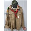 Image 2 : Scouting Collector Combo : anada Scout Leader Shirt & Tie; Cap & Staff Pole