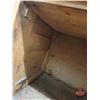 Image 8 : Antique Oak Commode Dresser (3 Drawer w/Beveled Mirror) (80"H x 43-1/4"W x 21-1/2"D) (SEE PICS !)